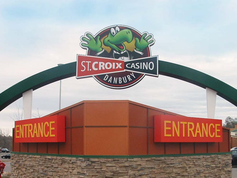 St. Croix Casino - Monument Sign - Danbury, MN