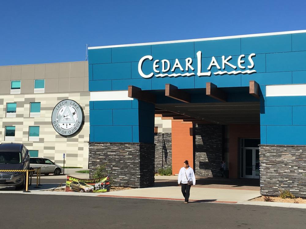 Cedar Lakes Casino & Hotel - Hotel Entrance - Cass Lake, MN