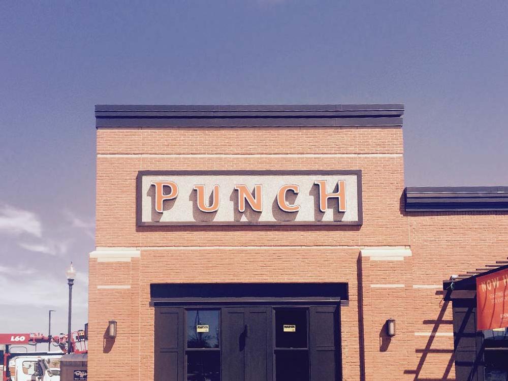 Punch Pizza - Building Sign - Eagan, MN