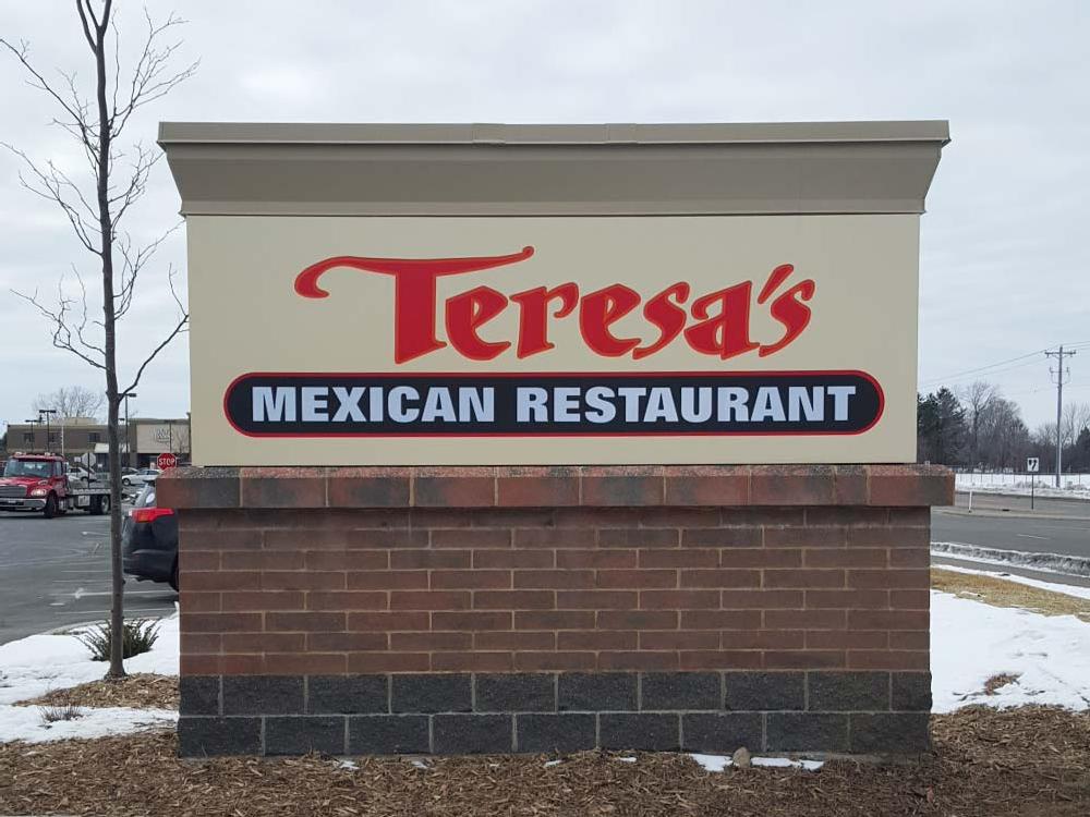 Teresa's Mexican Restaurant - Monument Sign - Eagan, MN
