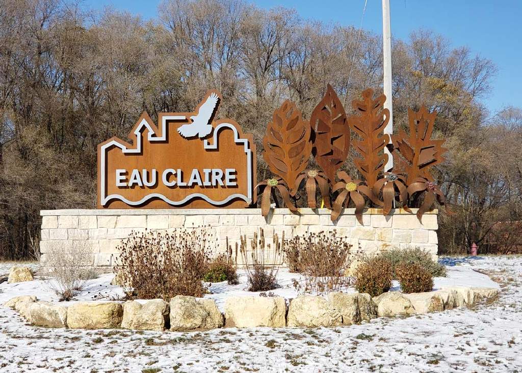 City of Eau Claire - Monument Sign - Wisconsin