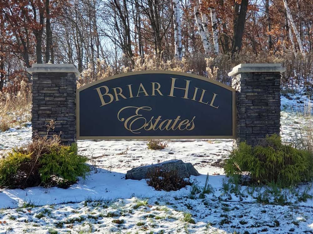 Briar Hill Estates - Monument Sign - Eau Claire, WI