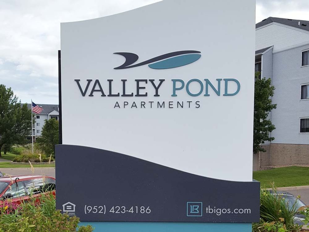 Valley Pond Apartments - Monument Sign - Apple Valley, MN