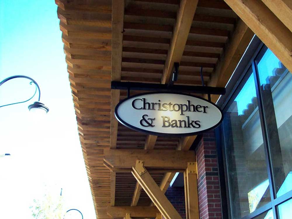 Christopher & Banks - Blade Sign - Denver, CO
