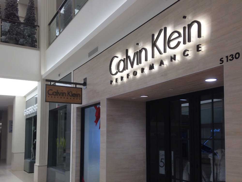 Calvin Klein - Blade Sign - Mall of America Bloomington, MN