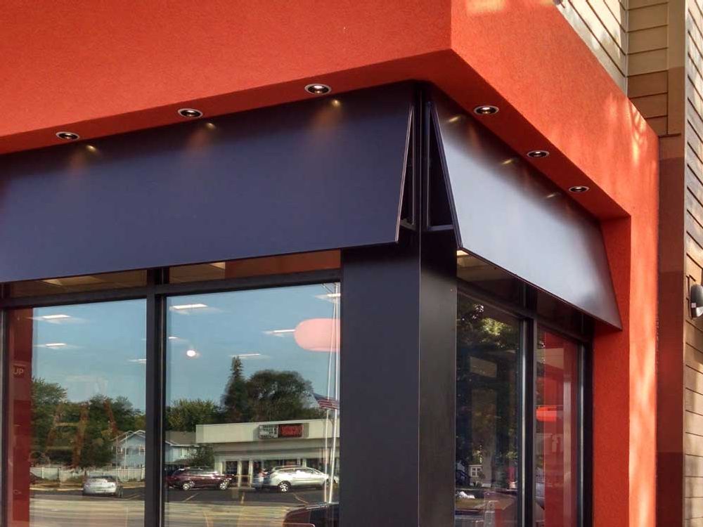 Dunkin' Donuts - Custom Awning - Eau Claire, WI