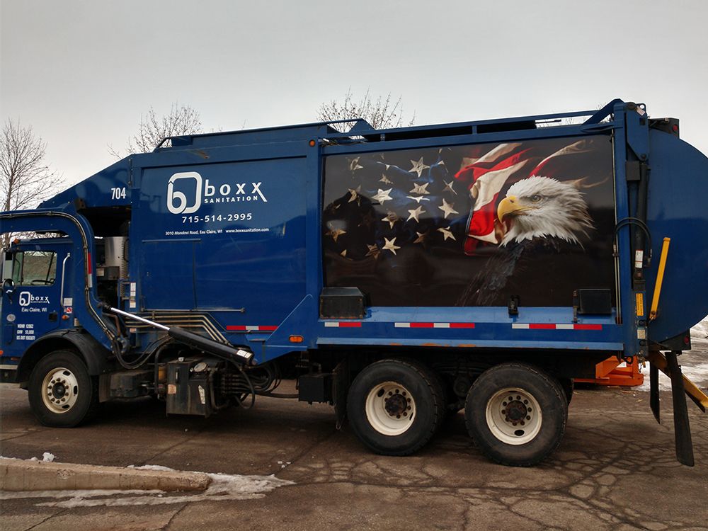 Boxx Sanitation - Vehicle Graphic