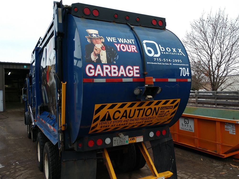 Boxx Sanitation - Vehicle Graphic