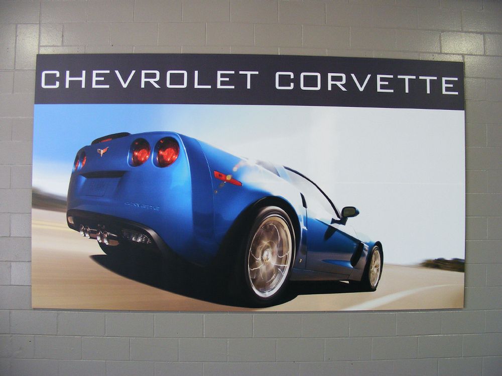 Chevrolet Corvette - Wall Graphic