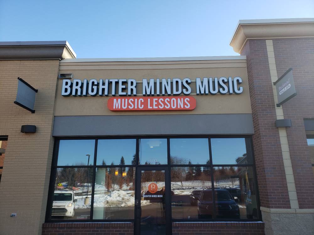 Brighter Minds Music - Channel Letters - Mendota Heights, MN