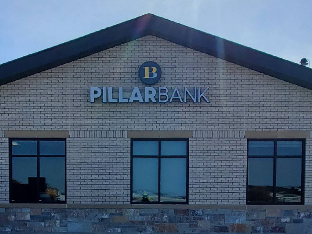 Pillar Bank - Channel Letters - Chippewa Falls, WI