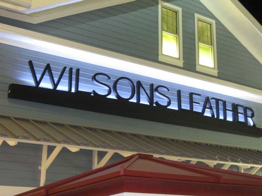 Wilsons Leather - Channel Letters