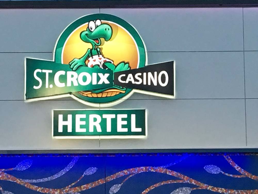 St. Croix Casino - Building Sign - Hertel, MN