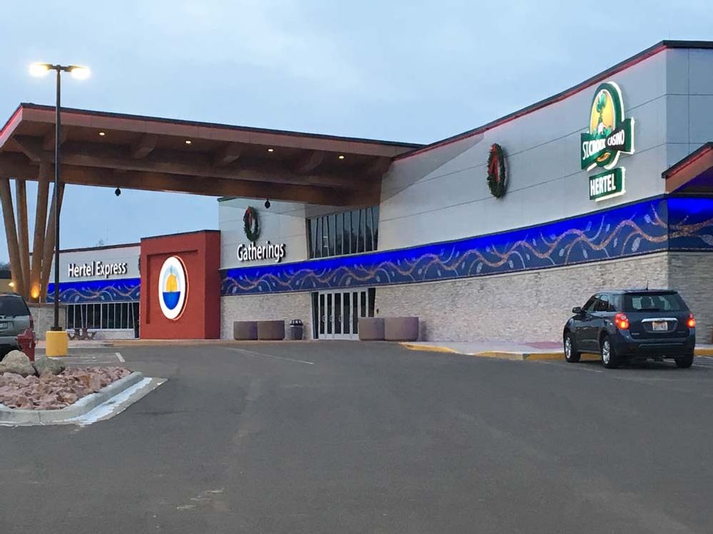 St. Croix Casino - Building Sign - Hertel, MN