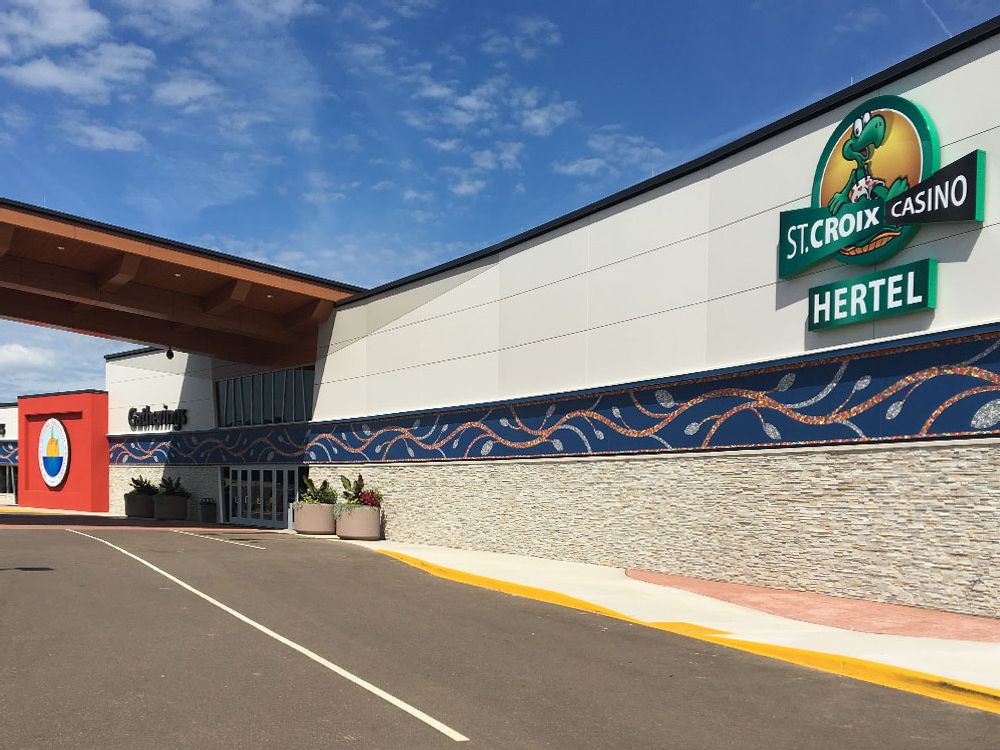 St. Croix Casino - Building Sign - Hertel, MN