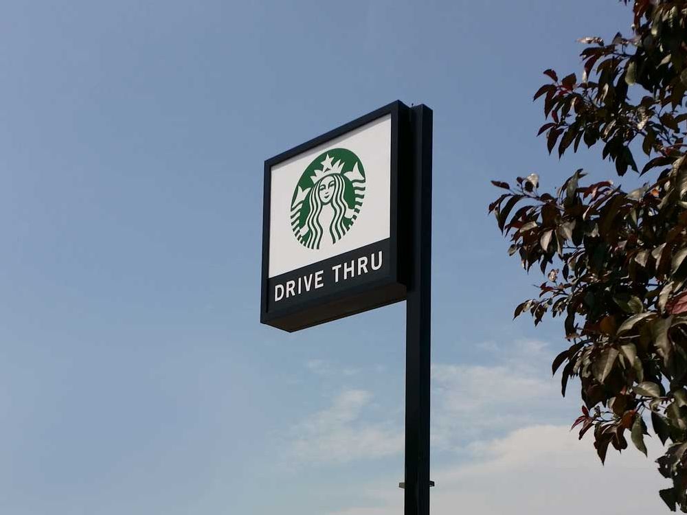 Starbucks - Pole Sign- Eau Claire, WI