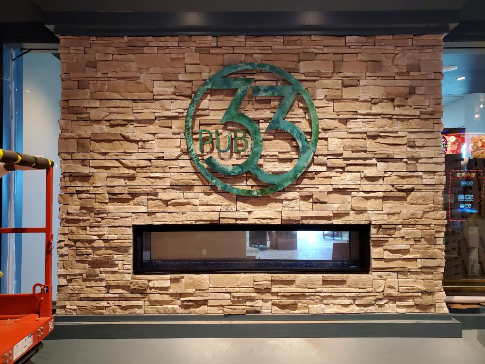 Cedar Lakes Casino & Hotel -Pub 33 Interior Sign - Cass Lake, MN