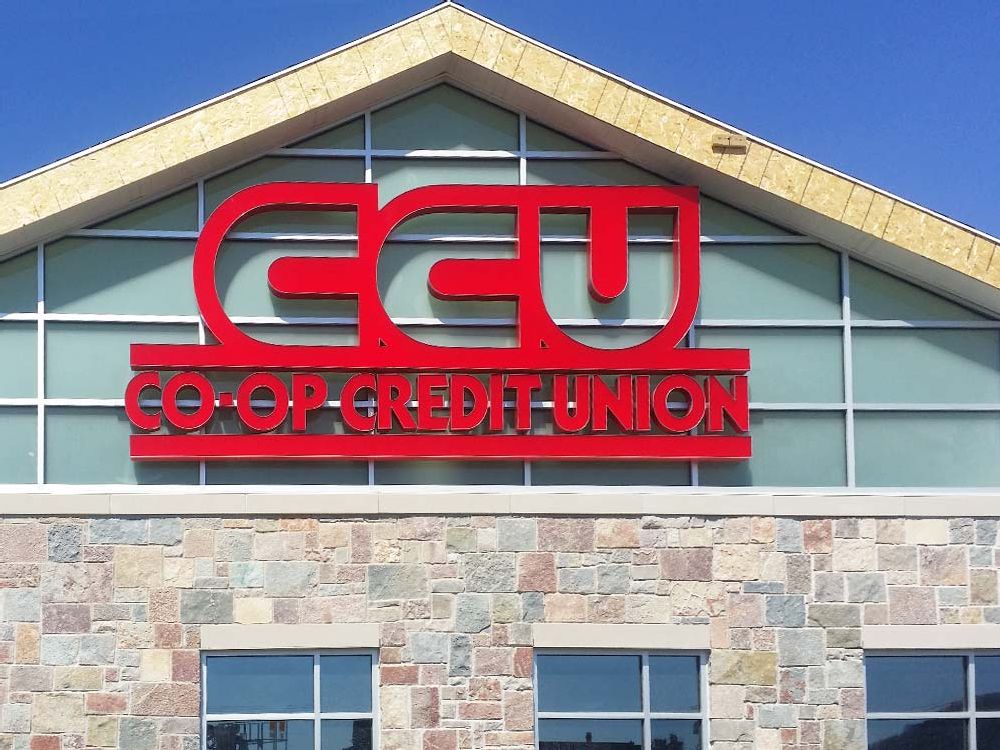 Co-op Credit Union - Building Sign - Onalaska, WI