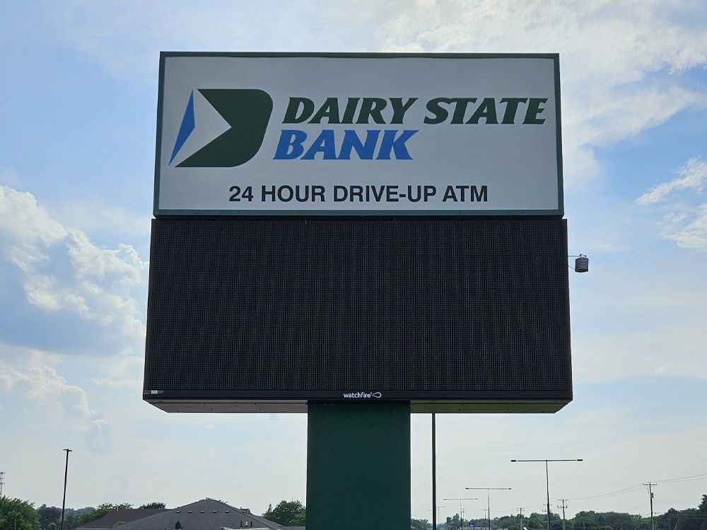Dairy State Bank - Digital Sign - Menomonie, WI
