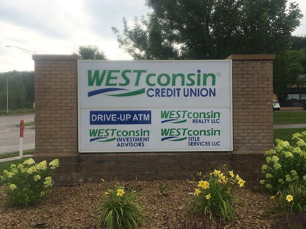 Westconsin Credit Union - Monument Sign - Altoona, WI