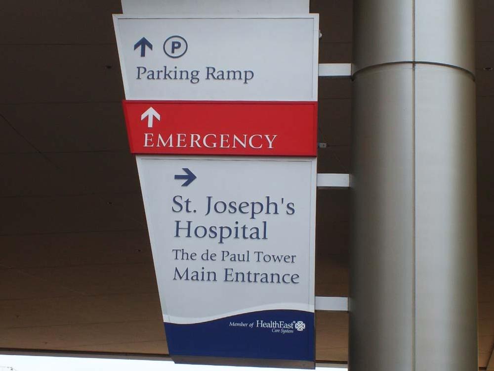 St. Joseph's Hospital - Wayfinding Sign