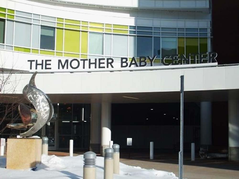 Mother Baby Center - Building Sign