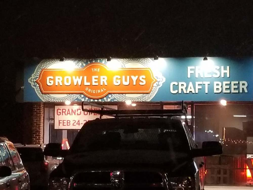 Growler Guys - Custom Sign - Eau Claire, WI