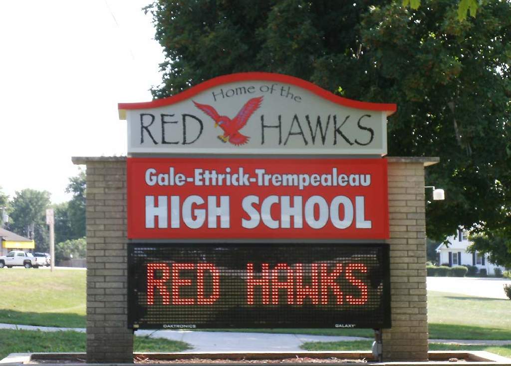 GET High School - Monument Sign - Galesville, WI