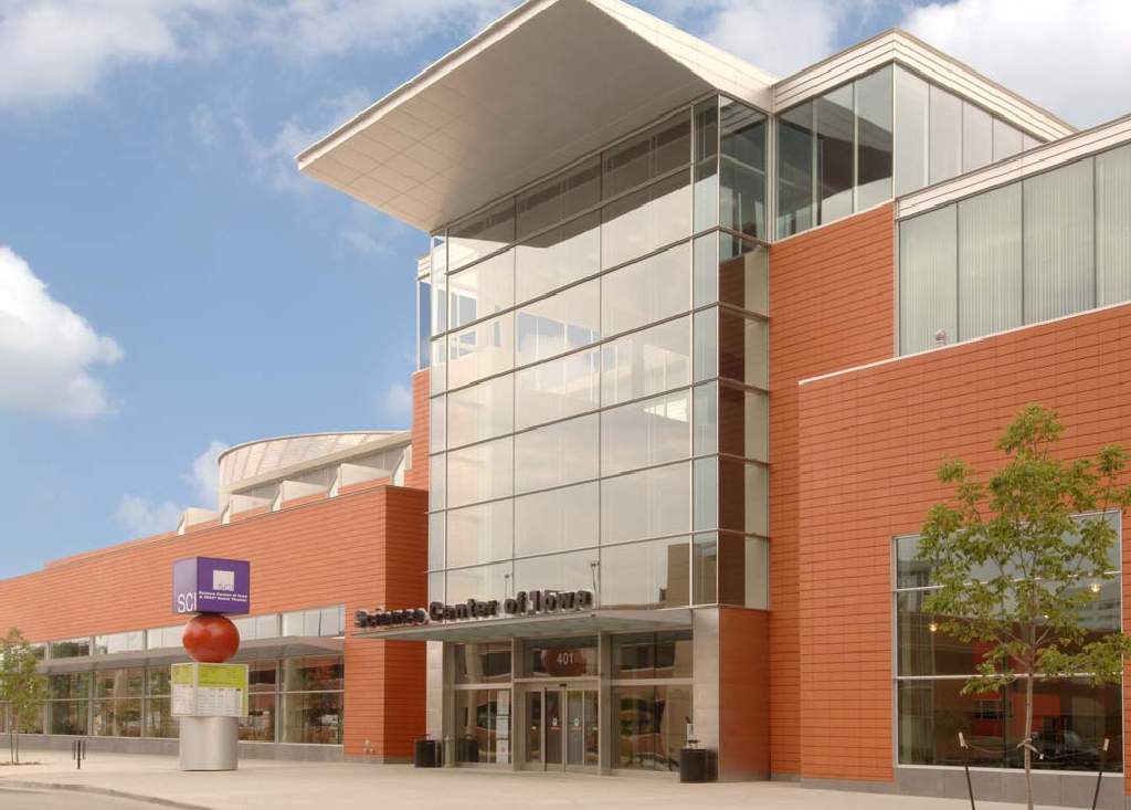 Science Center of Iowa - Building Sign - Des Moines, IA