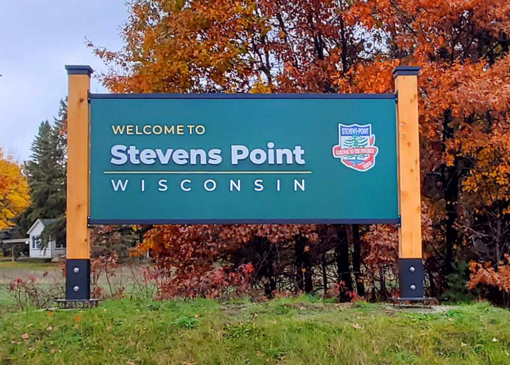 Stevens Point - Wayfinding Sign - Stevens Point, WI