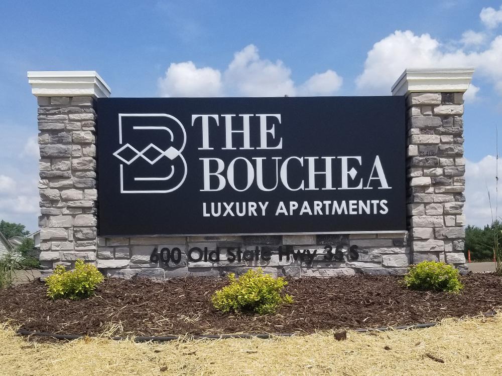 The Bouchea - Monument Sign - Hudson, WI
