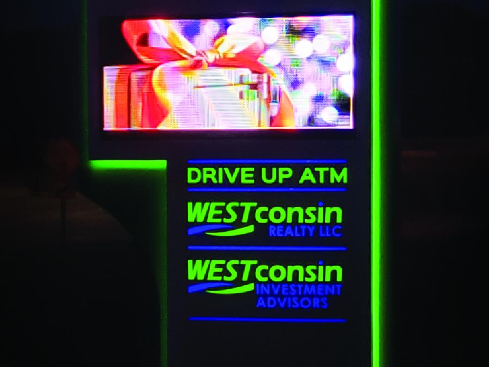Westconsin Credit Union - Monument Sign - Menomonie, WI